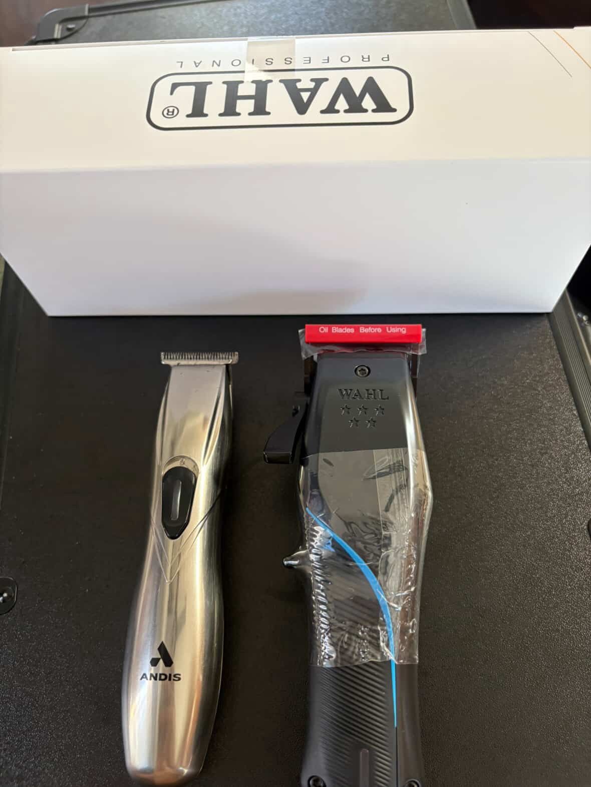 Andis 32810 Slimline Pro Cord/Cordless Beard Trimmer, Wahl Professional 5 Star Vapor Clipper Corded and Cordless 