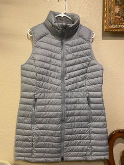 Columbia Gray Puffer Vest L