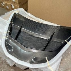 Carbon fiber hood For Chevrolet Corrvette C8 2020-2027 Chevy Hunter style vented 