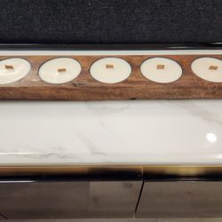 5-Hole Scented Candle W/ Wood Wicks
