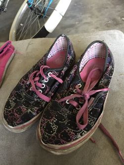 Hello kitty vans girls size 2
