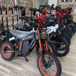 Brand New Electric Bikes Available For Financing! E-bikes! No Credit Needed To Apply! $10 To $100 Down Payment To Take Any Home Today! 