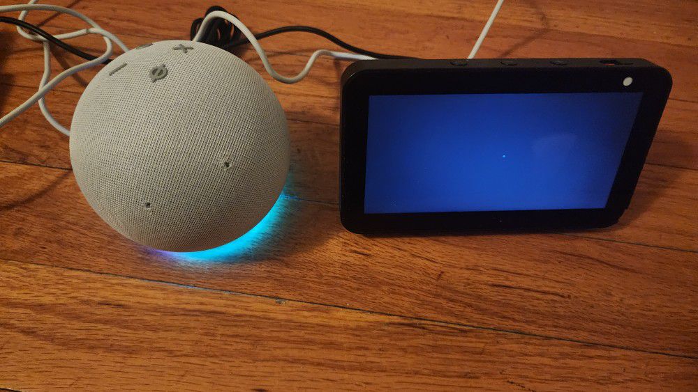 ECHO SHOW AND SPEAKER BALL