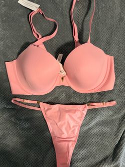 Victoria's Secret Pink Bra and Thong Set