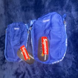 🔥Supeme🔥SS18 Shoulder Bag | Blue Bundle✅
