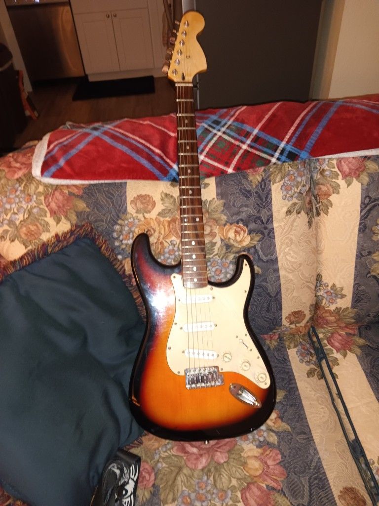 Fender Squire Sounds And Plays Great Been Around The Block $55 OBO