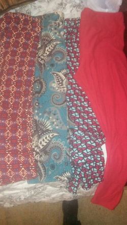 LulaRoe leggings tall&curvy (4) pr...for $30