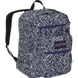 Jansport Zebra Backpack Black White Purple