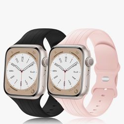 Apple Watch soft Silicone Straps 