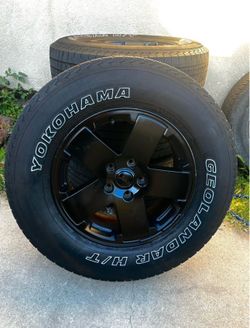 Tires with rims