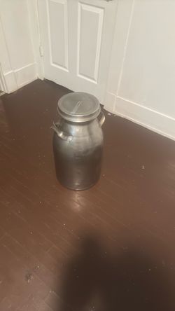 Antique 10 gallon Firestone  milk jug