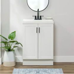 New bathroom vanity