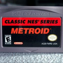 Metroid Classic NES Series (Nintendo Game Boy Advance, 2004) *TRADE IN YOUR OLD GAMES/TCG/COMICS/PHONES/VHS FOR CSH OR CREDIT HERE*