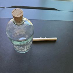 Apothecary Clear Glass Gratitude Jar by Studio Penny Lane Peace, New!