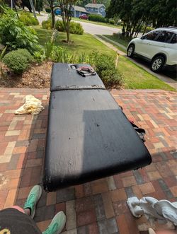 Massage table