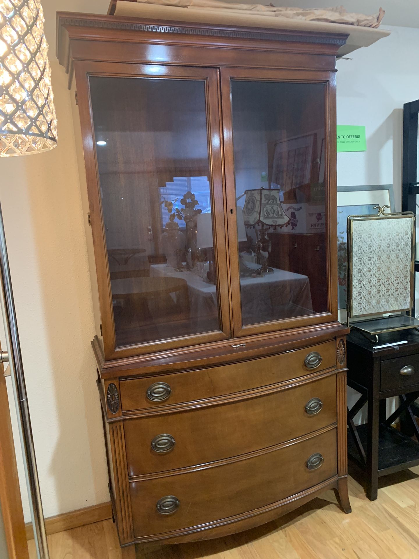 Gorgeous Mid Century Modern  Shelving + drawers - Mint Condition