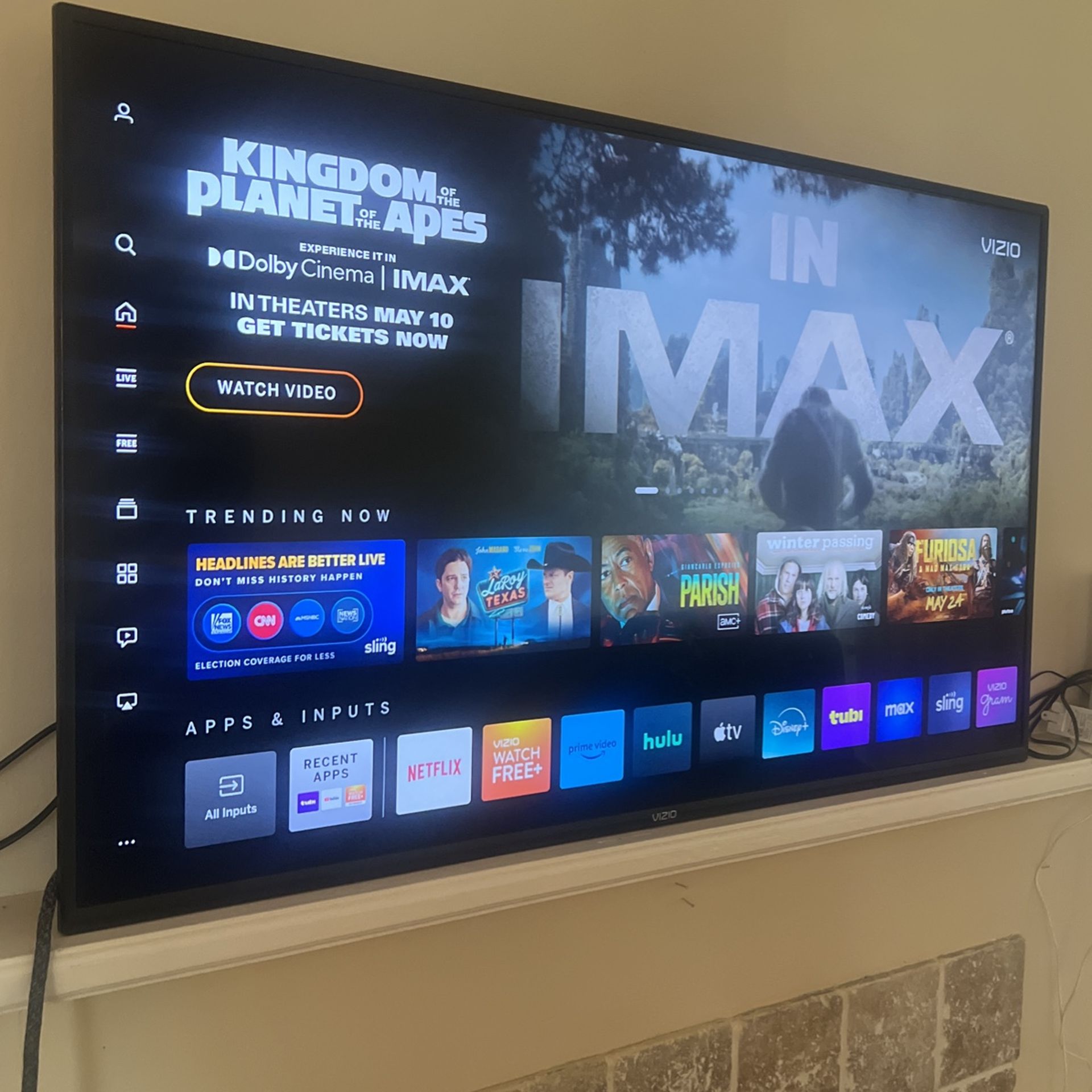 55in Vizio 4K Smart Tv