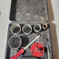 8 piece carbide grit hole saw set