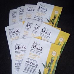 10 Pack Bamboo Water Face Hydration Mask