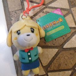 Brand New Animal Crossing Clip On Plush