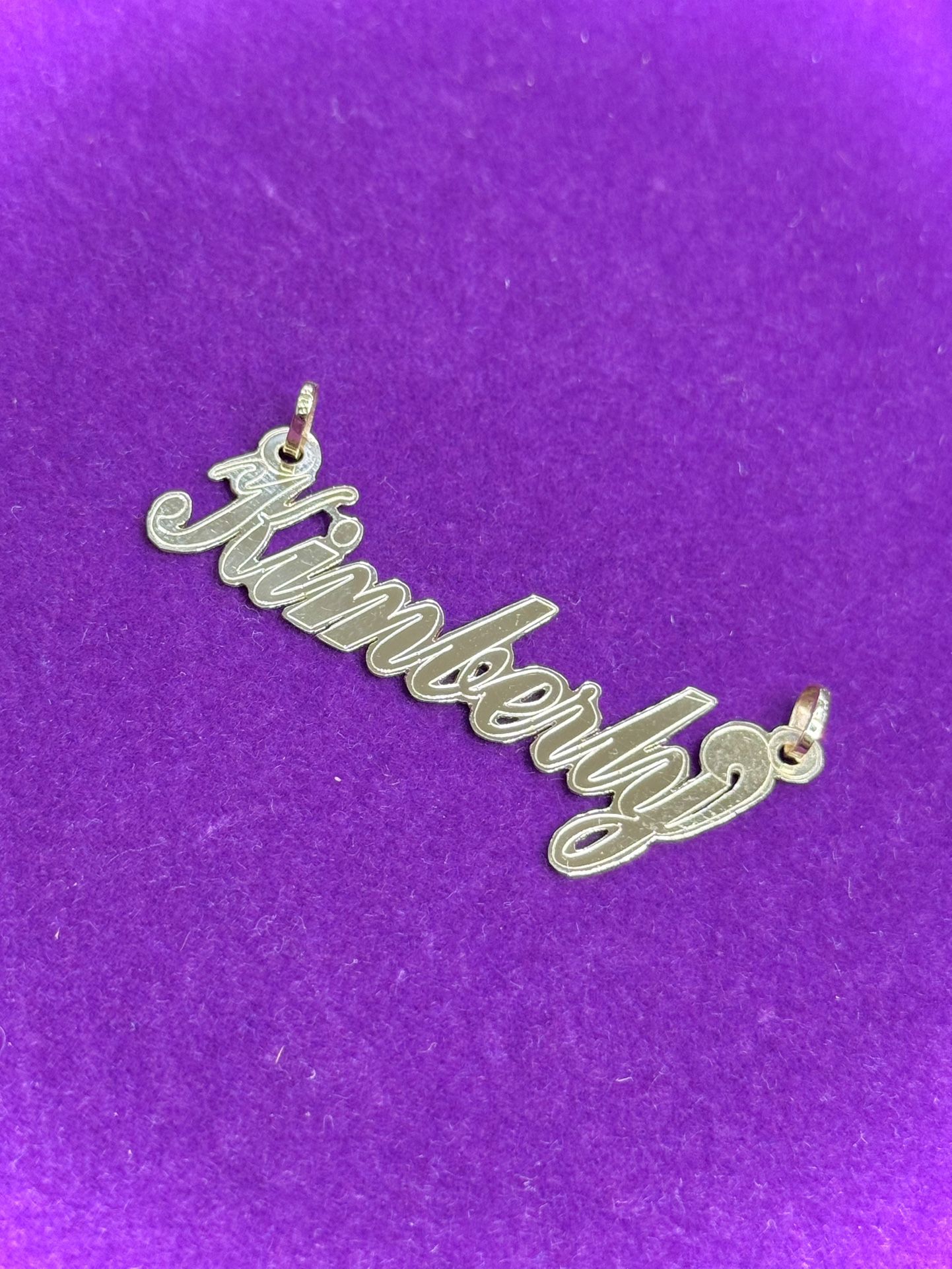 14K Nameplate