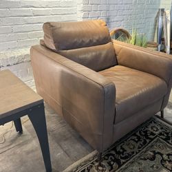 Italian Leather Natuzzi Editions Armchair