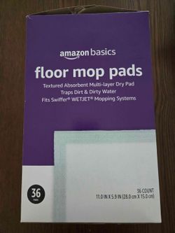 AmazonBasics Floor Mop Pads