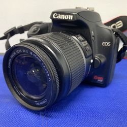 Rebel XS DSLR Camera with EF-S 18-55mm f/3.5-5.6 is Lens