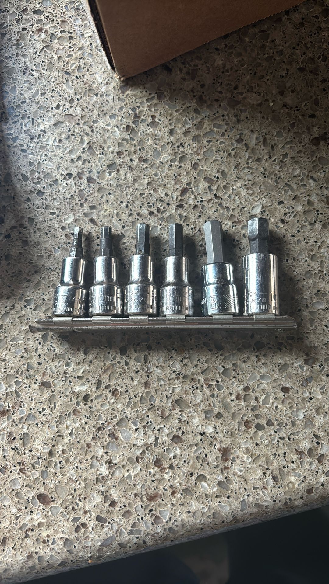 Metric Allen Sockets 3/8” Drive Craftsman