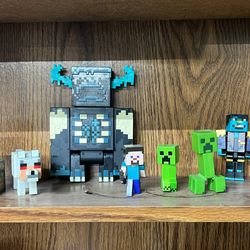 Minecraft Action Figure Lot