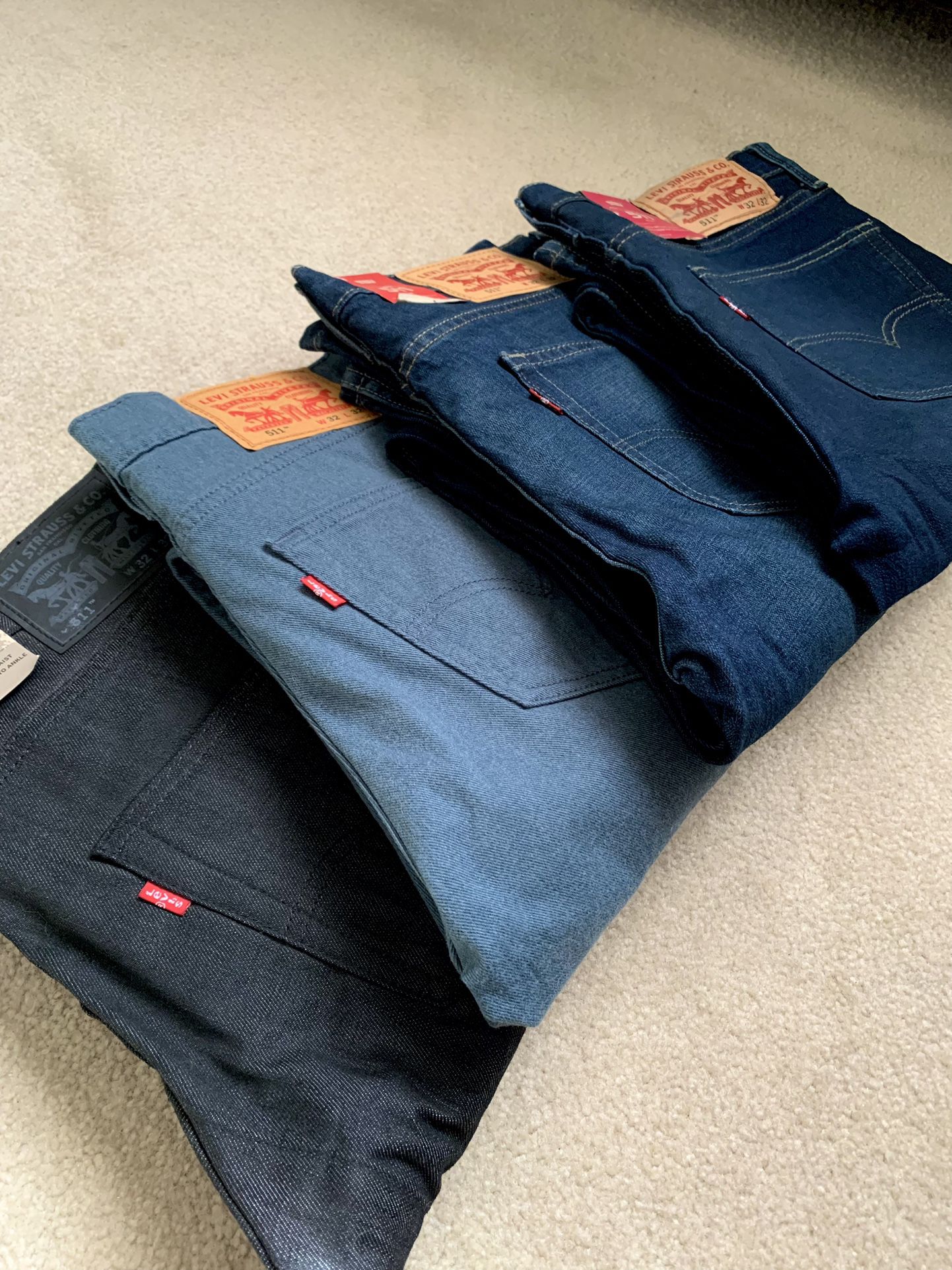 Levi's 511 Slim Fit ( 32x32 ) ( Lot Of 4 ) ( New ) for Sale in Pico Rivera,  CA - OfferUp