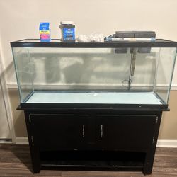 55 Gallon Aquarium And Stand