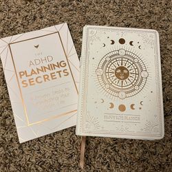 Adhd Daily Planner - A Self Care Personal Gratitude Journal to Increase Productivity and Success in Life & Work, Weekly & Monthly Undated Planner for 