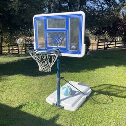 Pool Basketball Hoop With Ball