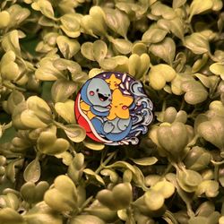 Kawaii Squirtle Pin - Cute Pokemon Enamel Collector Badge