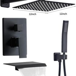 12” Shower Set With Tub Spout