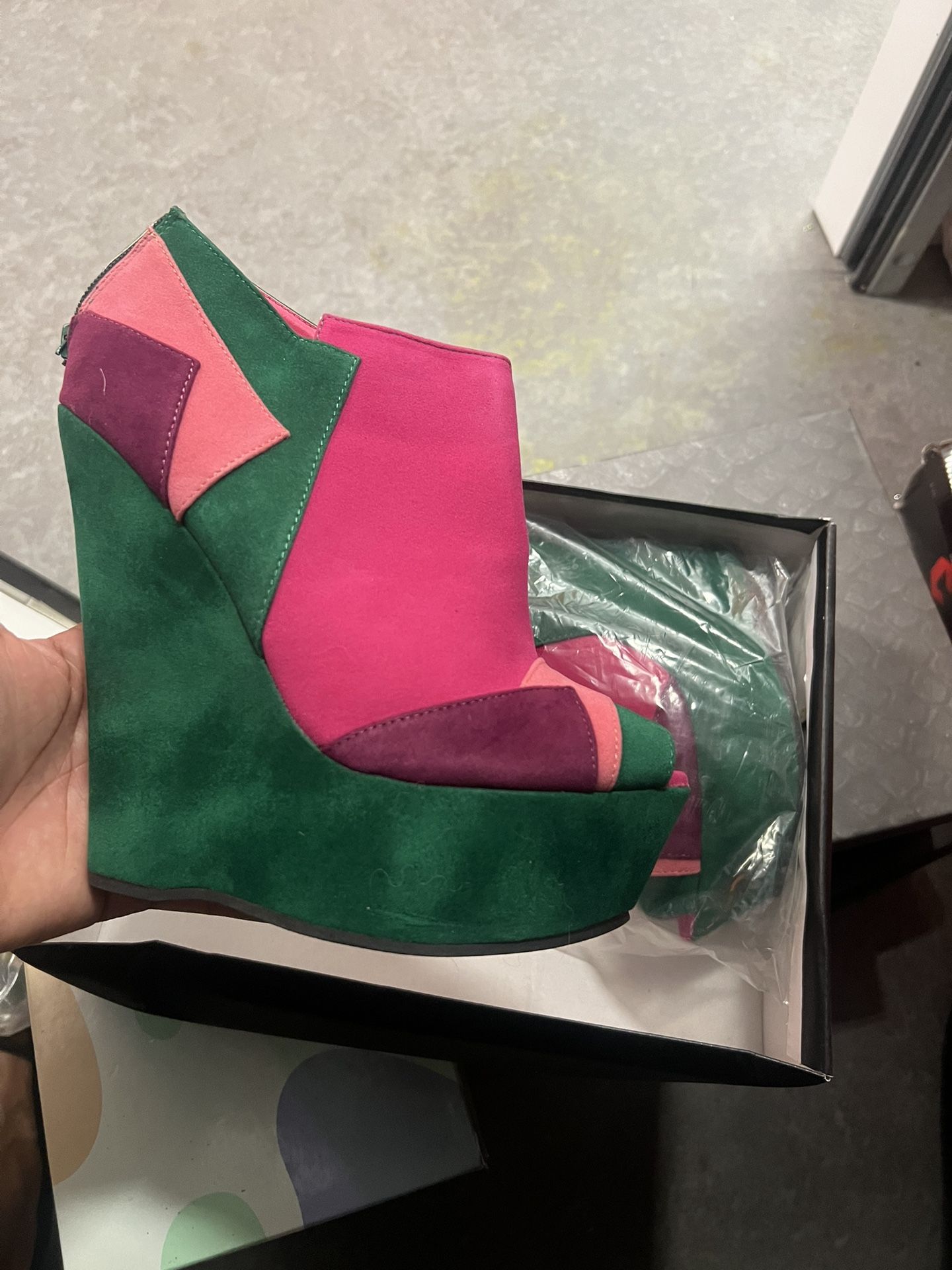 Watermelon Wedge Heel