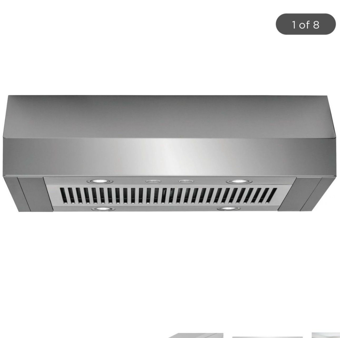 New Frigidaire 36 In. Range Hood