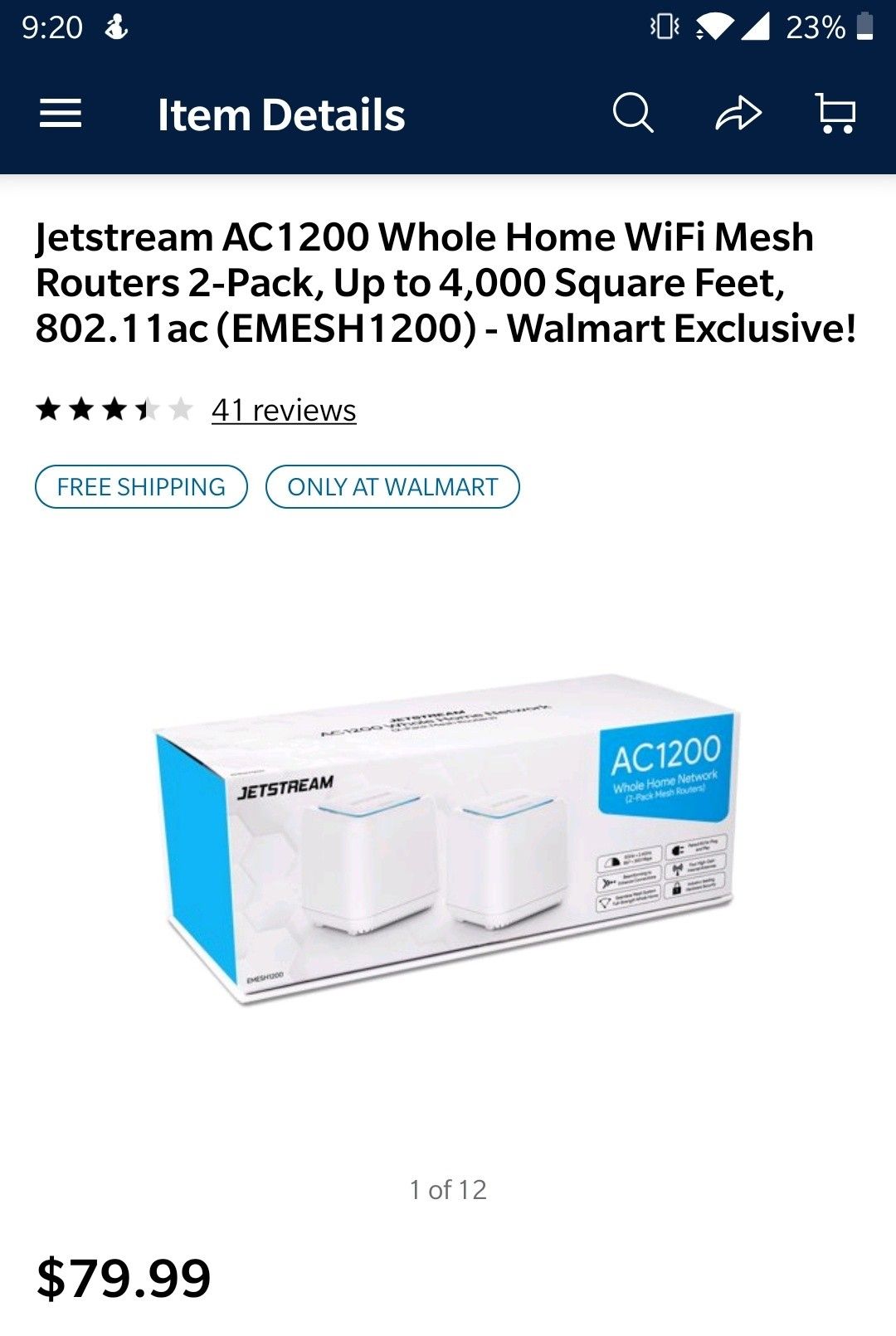 Wifi mesh - router + satellite