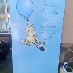 Winne The Pooh Back Drop 