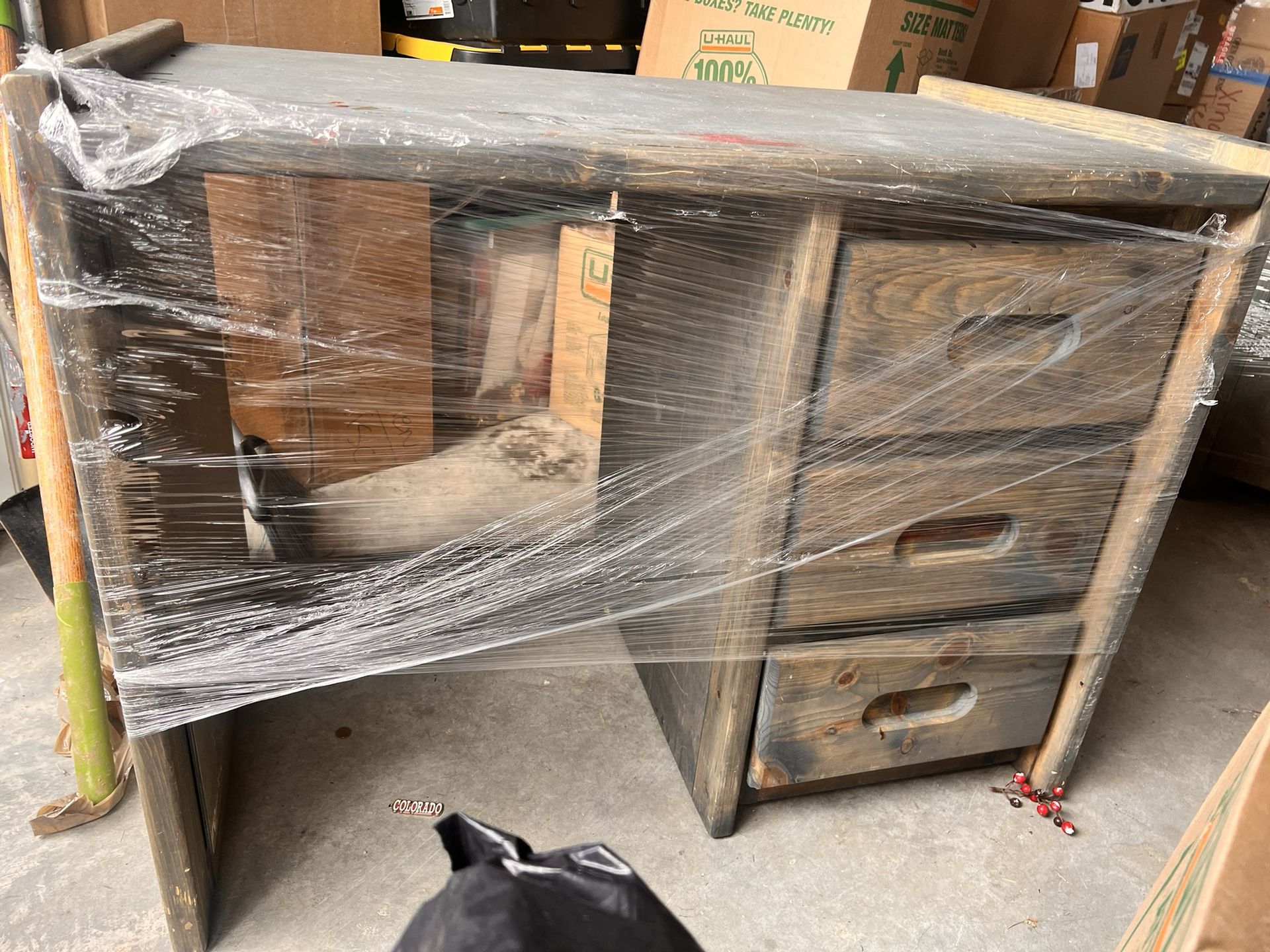 Desk And Dresser