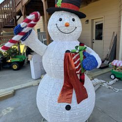 Huge Snowman From Costco