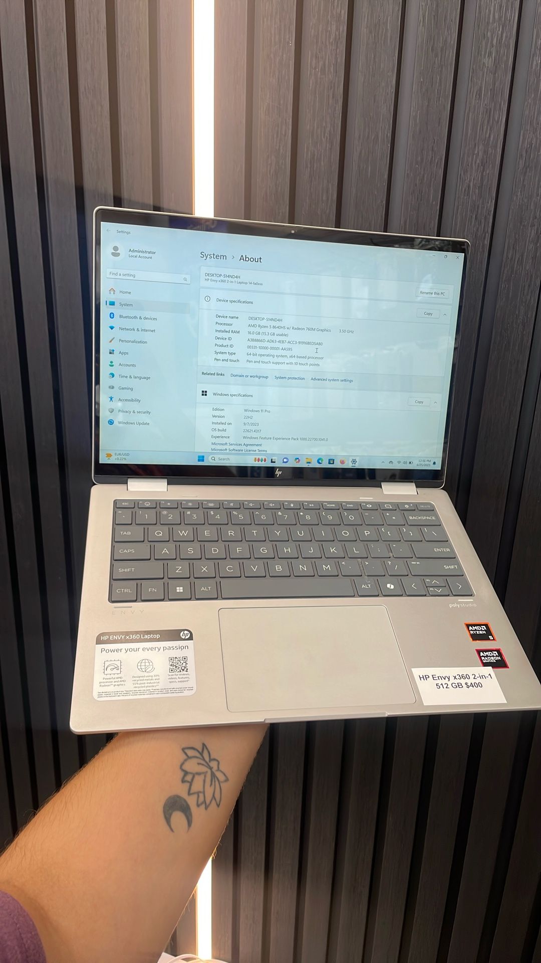 HP Envy X360 2-in-1