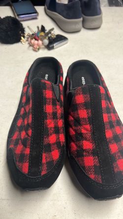 Easy Spirit Buffalo Plaid Slip-On Shoes