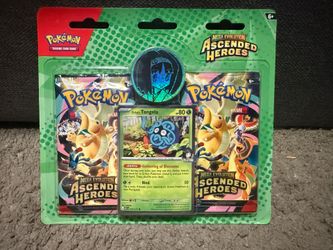 Mega Evolution" Ascended Heroes "two pack BLISTER PACK