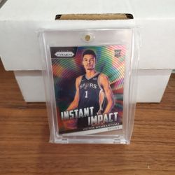 Victor Wembanyama Rookie RC Panini Prizm Tie Dye 