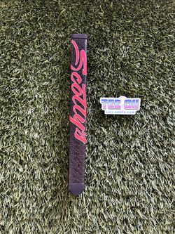 Scotty Cameron Red Black Paddle Grip Large