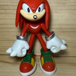 JAKKS Pacific Sonic The Hedgehog Knuckles 4” Action Figure #scrappy