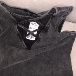 Forever 21 Black Fitted Dress