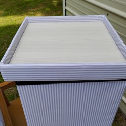 Storage boxes w/ reversible tabletop